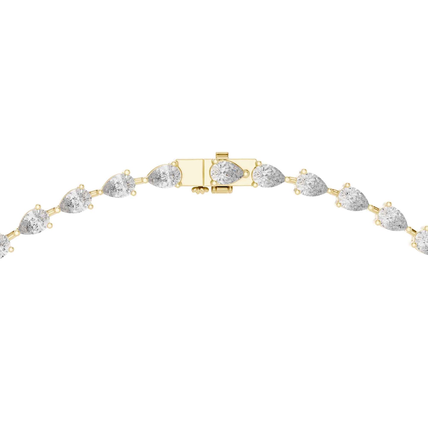 Celestia Pear Drop Lab Grown Diamond Necklace