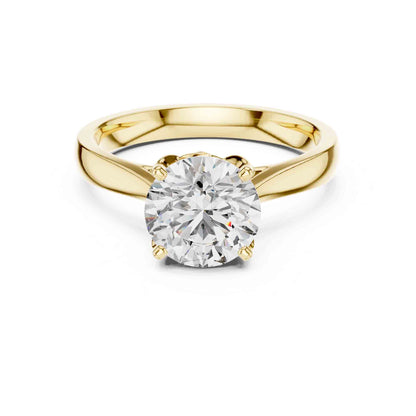 1.5 Carat Round Lab-Grown Diamond Solitaire Ring