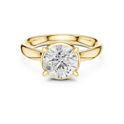1.5 Carat Round Cut Solitaire Diamond Engagement Ring