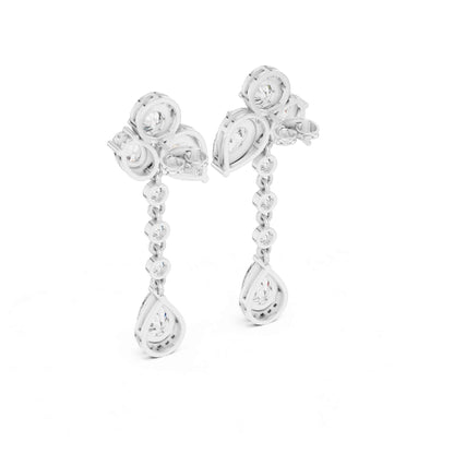 Imperial Cascade Lab Grown Diamond Drop & Dangle Earrings