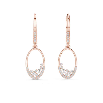 Celeste Multi-Shape Lab Grown Diamond Drop & Dangle Earrings