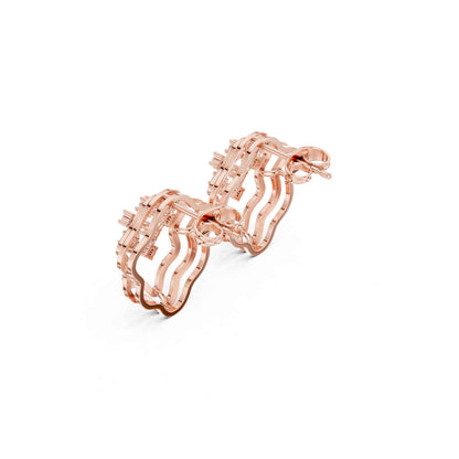 Bloom Halo Lab Grown Diamond Stud Earrings