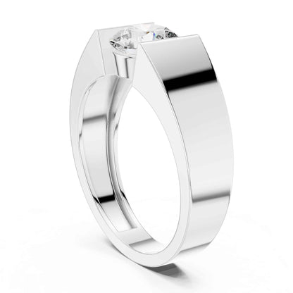 1.5 Carat Bold Round-Cut Diamond Statement Ring