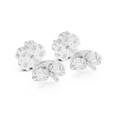 Royal Clover Lab Grown Diamond Stud Earrings