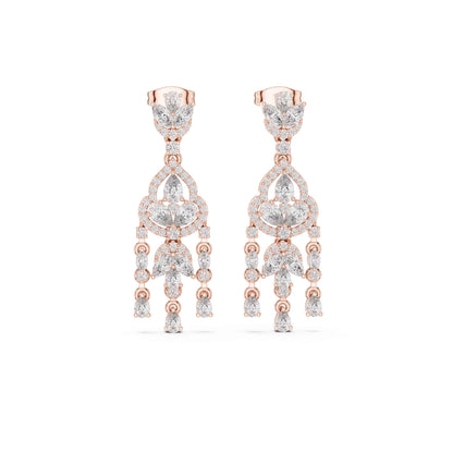 Imperial Chandelier Diamond Drop & Dangle Earrings