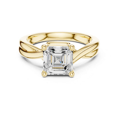 2 Carat Traditional Four-Prong Solitaire Mounting for Center Stone