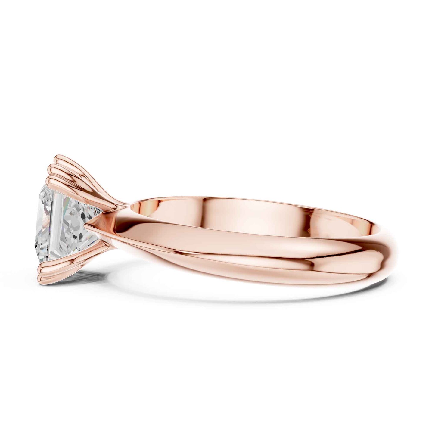 1.5 Carat Timeless Princess Cut Diamond Ring with Minimal Design