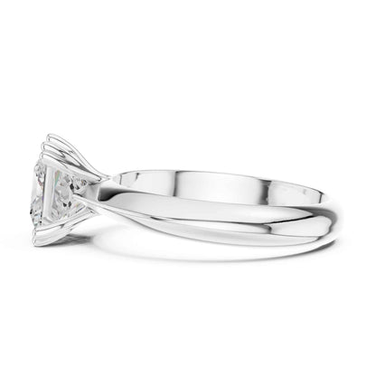 1.5 Carat Timeless Princess Cut Diamond Ring with Minimal Design