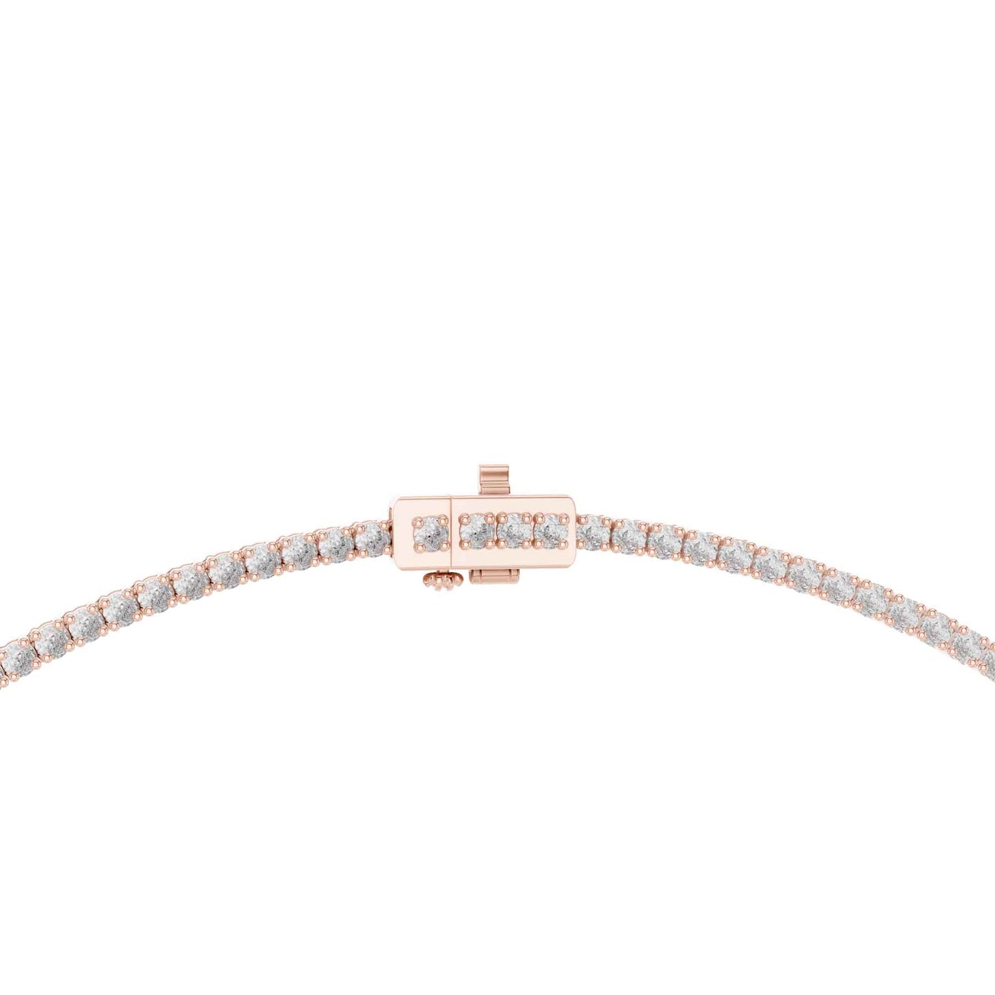Eternal Glow Lab Grown Diamond Tennis Necklace with Pear Drop