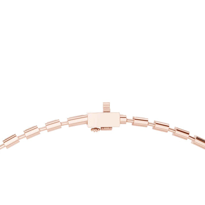 Luxe Line Emerald Lab Grown Diamond Collar Tennis Necklace