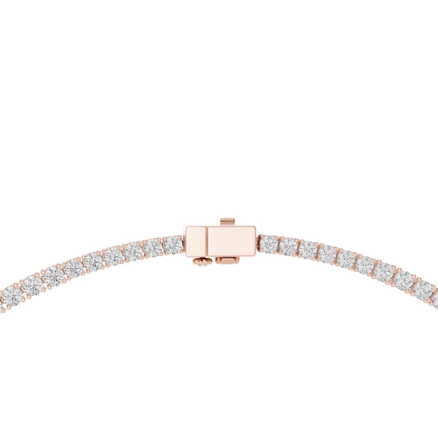 Celestia Oval & Round Lab Grown Diamond Tennis Necklace