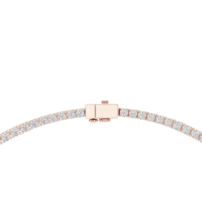 Celestia Oval & Round Lab Grown Diamond Tennis Necklace