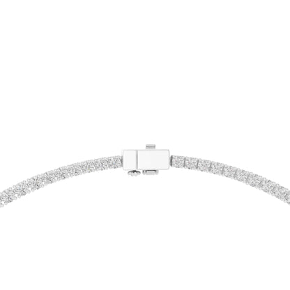 Celestia Oval & Round Lab Grown Diamond Tennis Necklace