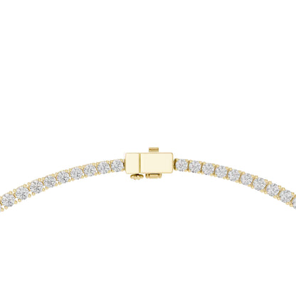 Celestia Oval & Round Lab Grown Diamond Tennis Necklace