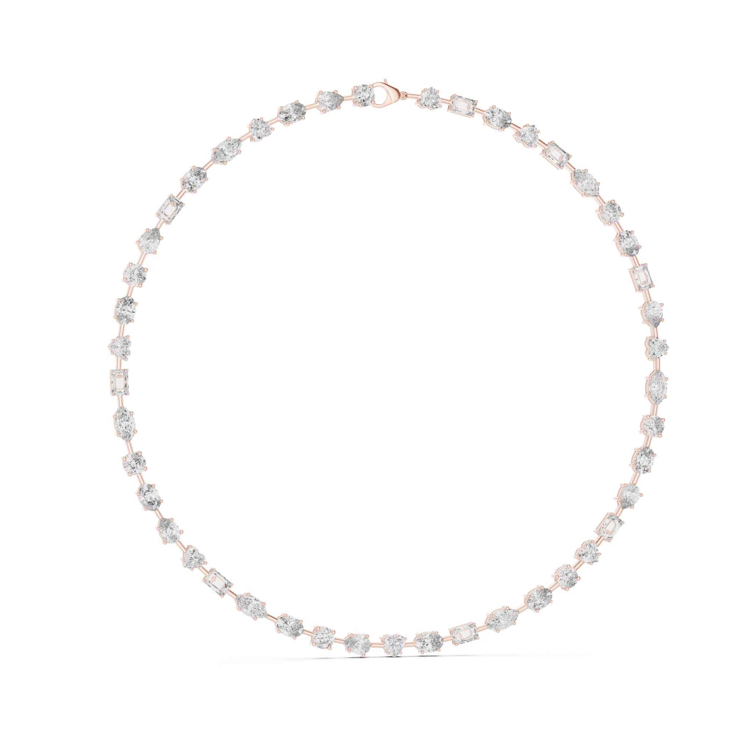 Harmony Multi-Shape Lab Grown Diamond Necklace