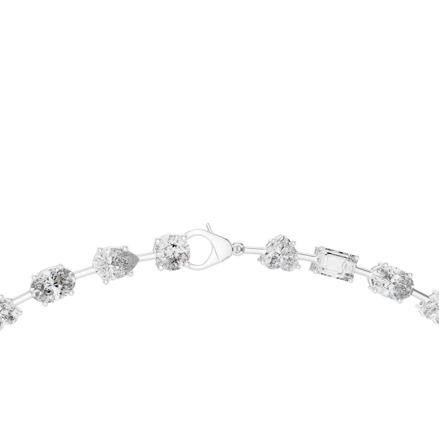 Harmony Multi-Shape Lab Grown Diamond Necklace