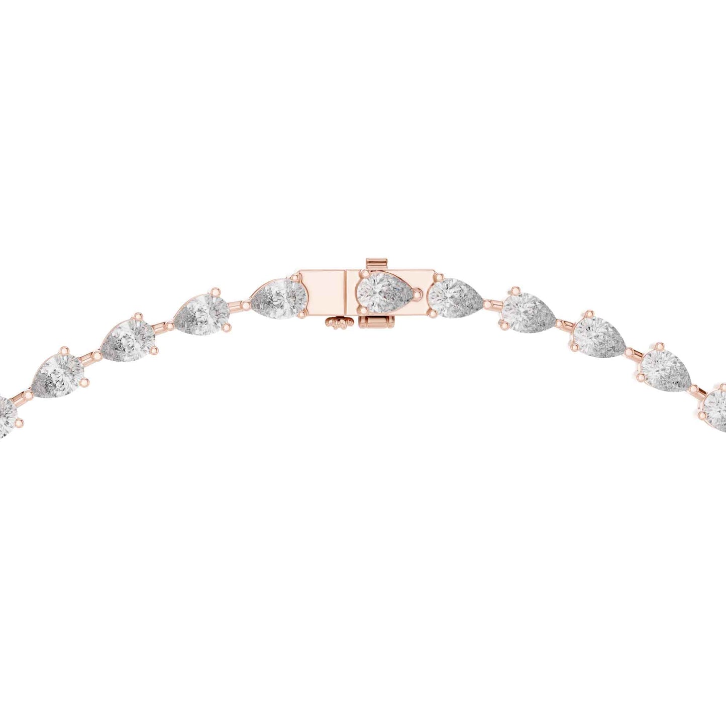 Celestia Pear Drop Lab Grown Diamond Necklace