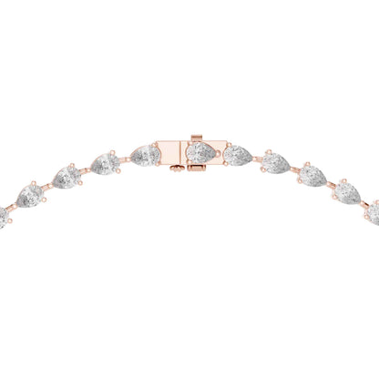 Celestia Pear Drop Lab Grown Diamond Necklace
