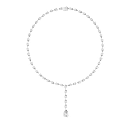 Celestia Pear Drop Lab Grown Diamond Necklace
