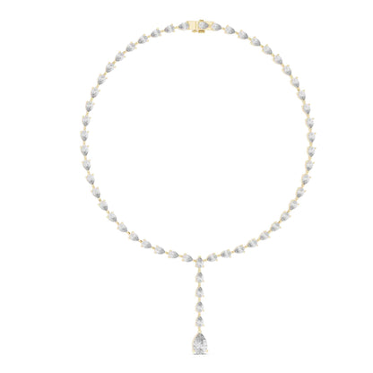 Celestia Pear Drop Lab Grown Diamond Necklace