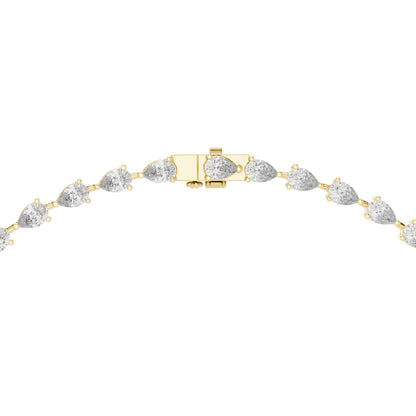 Celestia Pear Drop Lab Grown Diamond Necklace