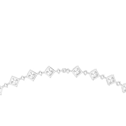 Multi-Shape Lab Grown Diamond Statement Necklace