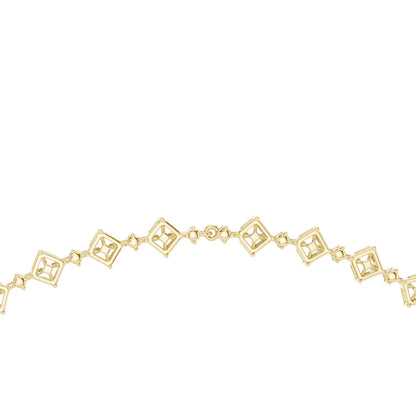 Multi-Shape Lab Grown Diamond Statement Necklace