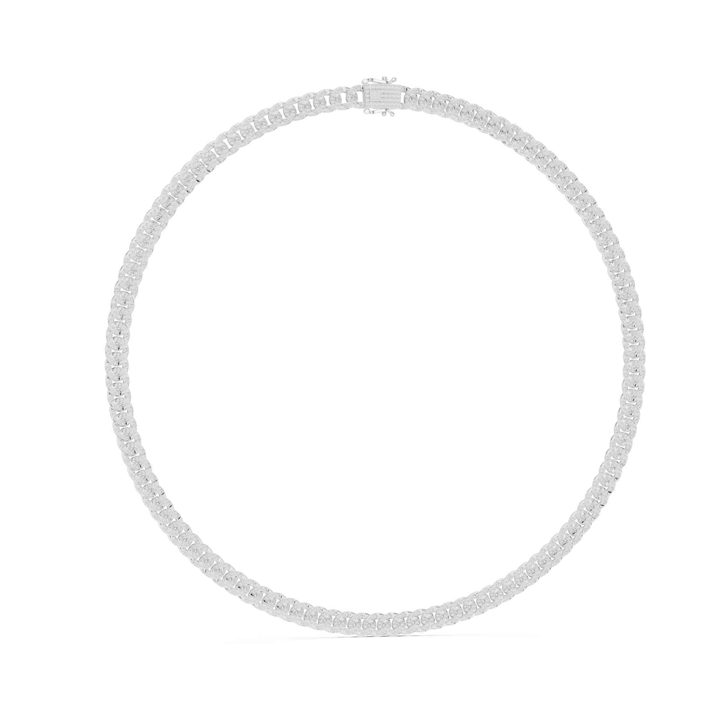 Cuban Link Lab Grown Diamond Necklace