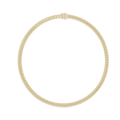Cuban Link Lab Grown Diamond Necklace