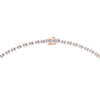 Celestia Oval Drop Lab Grown Diamond Necklace