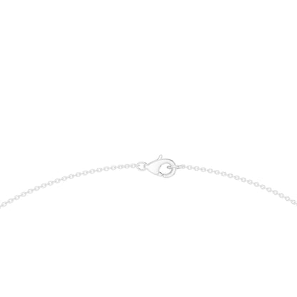 Pear Lab Grown Diamond Station Drop Necklace