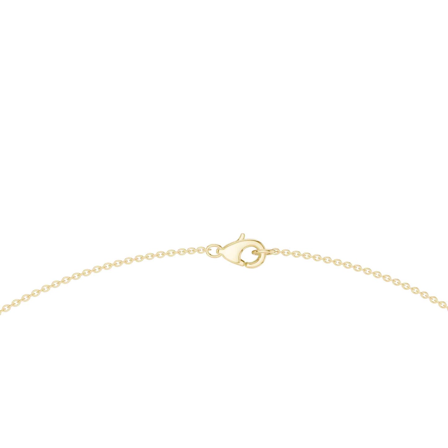 Pear Lab Grown Diamond Station Drop Necklace