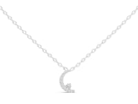 Lunar Blessings Lab Grown Diamond Crescent Chain & Pendant