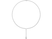 Celestia Oval Drop Lab Grown Diamond Necklace