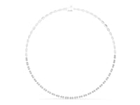 Luxe Line Emerald Lab Grown Diamond Collar Tennis Necklace