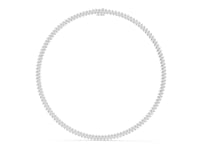 Marquise Cut Lab Grown Diamond Tennis Necklace