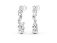 Multi Shape Cut Lab Grown Diamond Drop & Dangle Earrings
