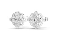 Celeste Bloom Lab Grown Diamond Stud Earrings