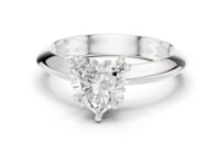1.5 Carat Heart-Shaped Diamond Solitaire Engagement Ring