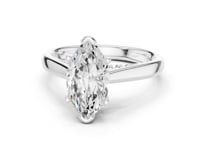 2 Carat Marquise Cut Lab Grown Diamond Engagement Ring