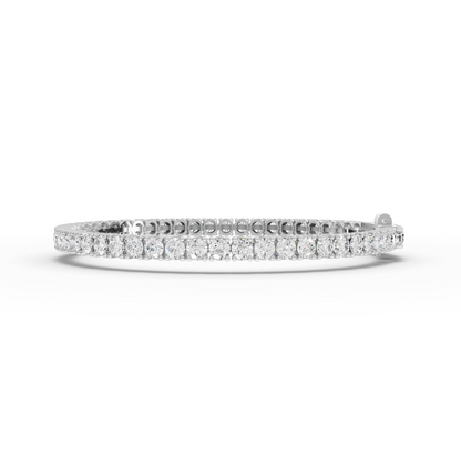 5.50 Carat Round Cut Moissanite Diamond Tennis Bracelet