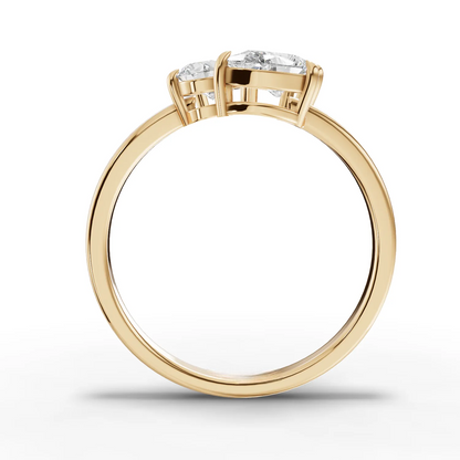 1.5 Carat Oval, Pear, Cushion Square Cut Moissanite Diamond Engagement Ring